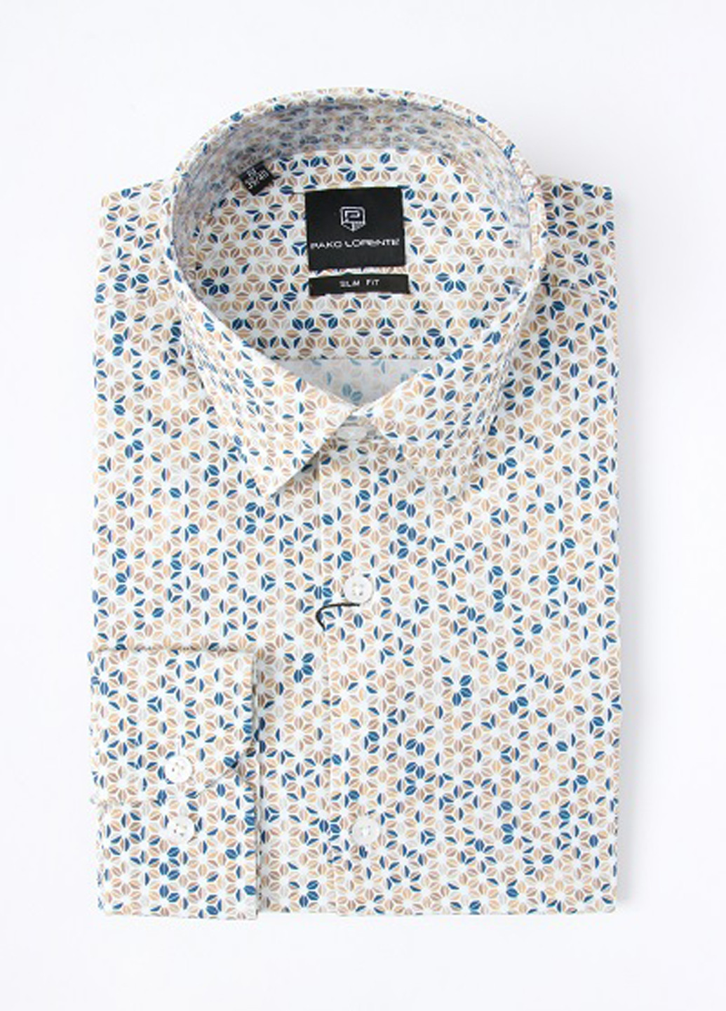 Цветная кэжуал рубашка с геометрическим узором Pako Lorente