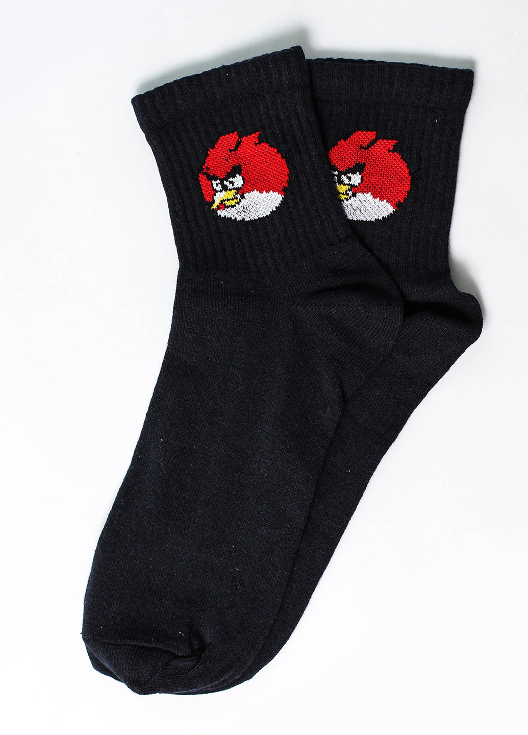 Шкарпетки Angry birds синій Rock'n'socks чорні повсякденні