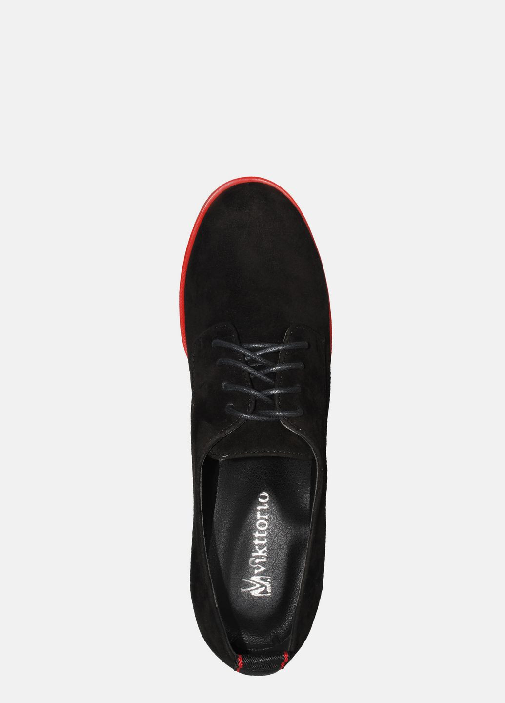 Vikttorio Туфли R5553-11 Черный черный з натуральная замша, украина — демисезон (196305397)