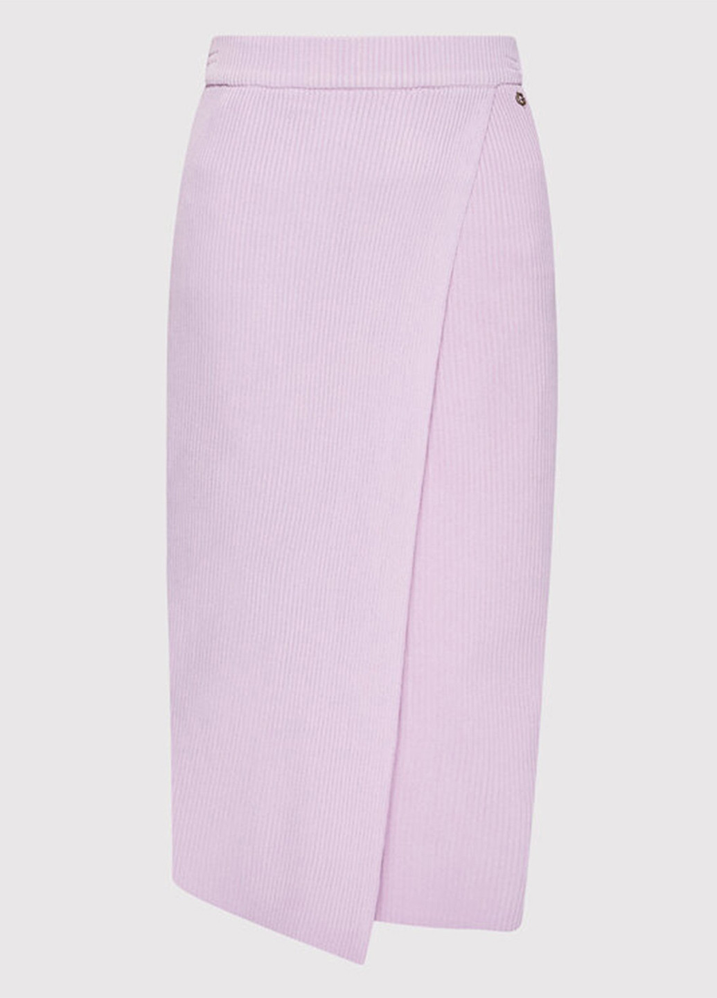 Сиреневая кэжуал однотонная юбка Guess карандаш