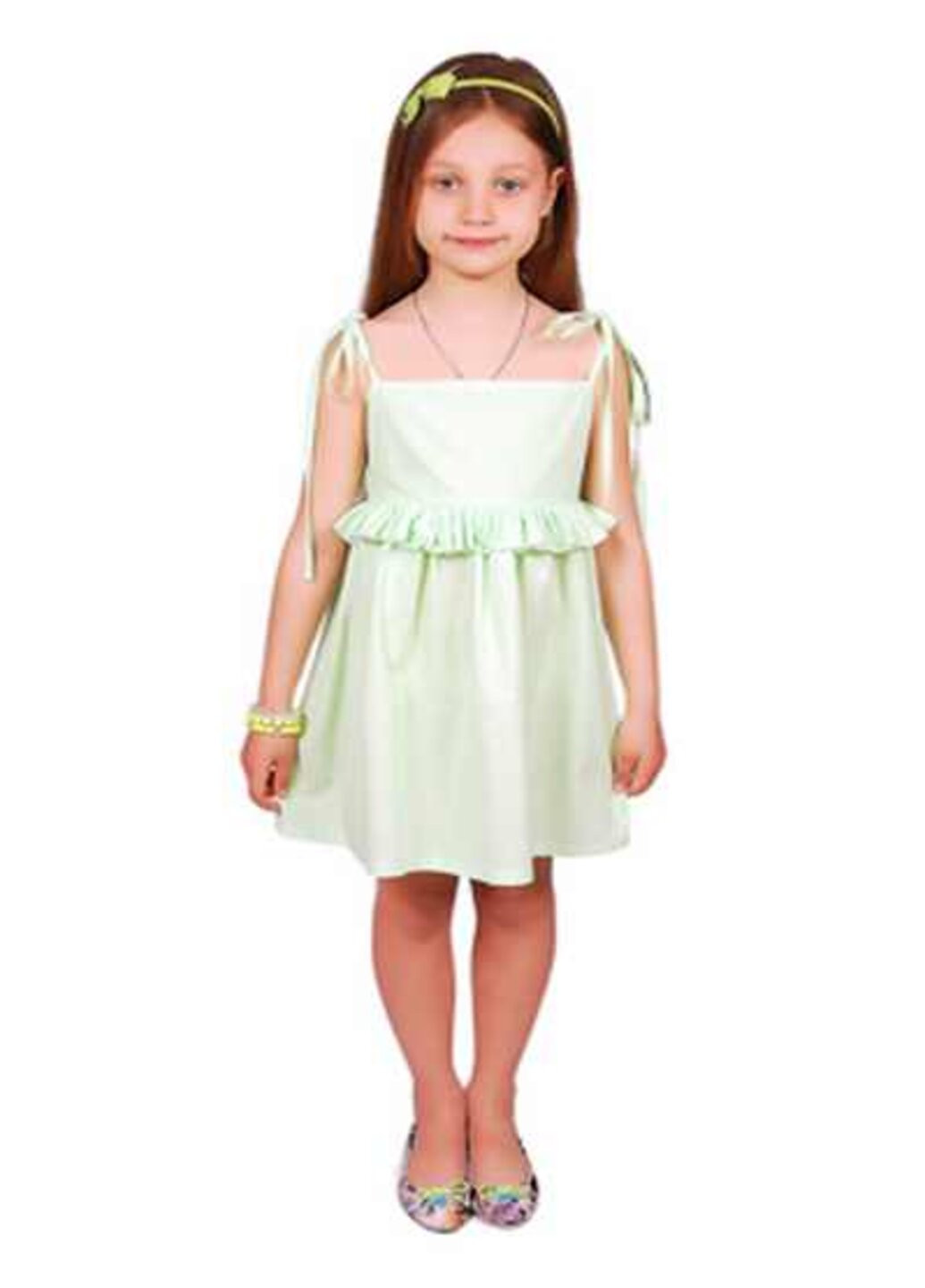 Салатовое платье Kids Couture (195249464)