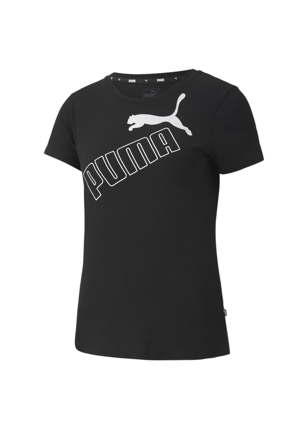 Чорна всесезон футболка Puma Amplified Graphic Tee
