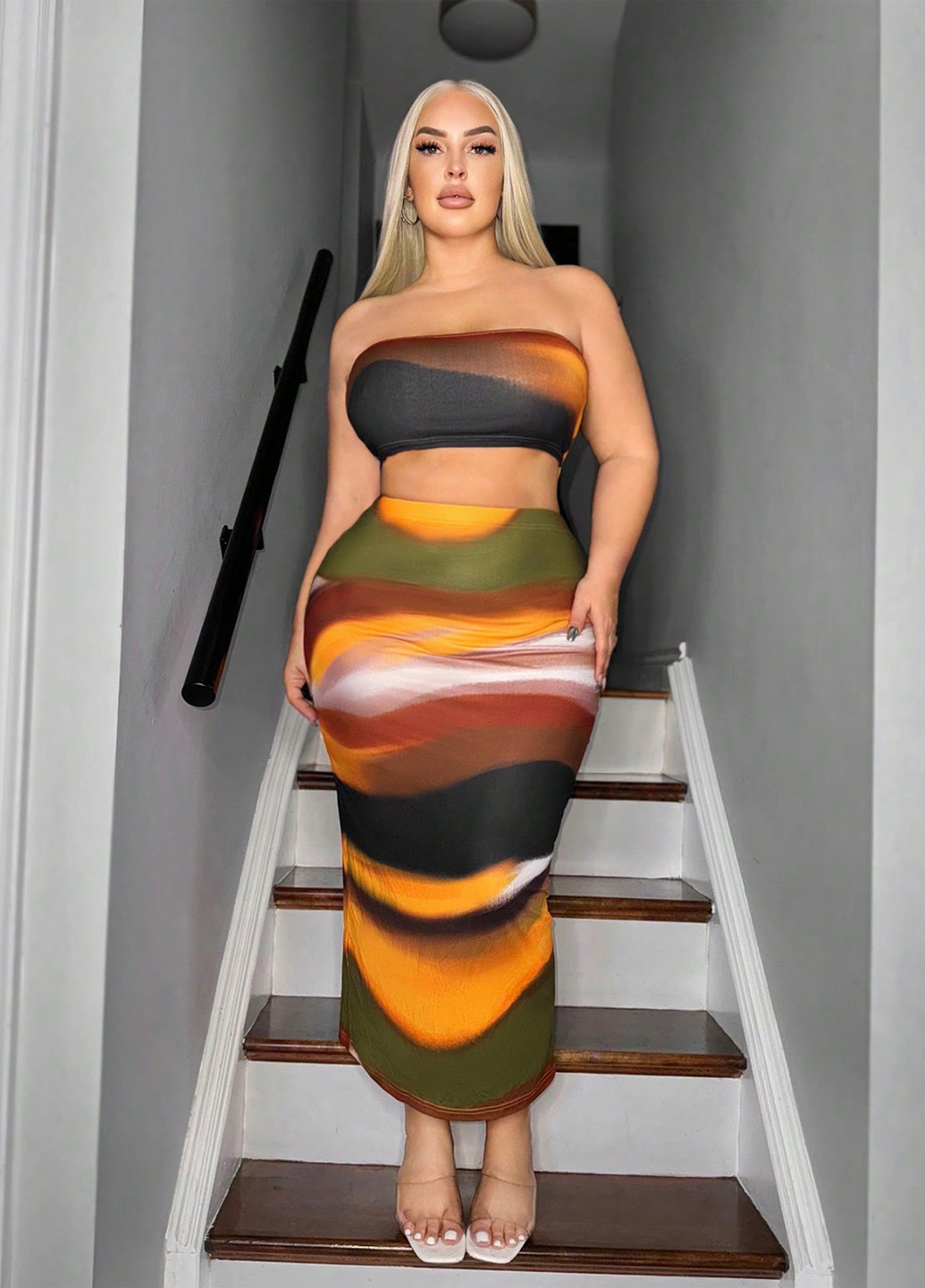 Костюм (топ, юбка) SHEIN (329532971)