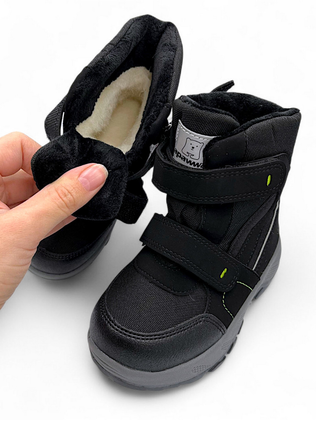 Зимние сапоги Apawwa на липучке