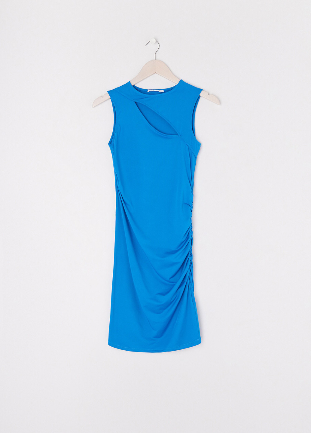 Синя кежуал сукня силуетна Sinsay однотонна
