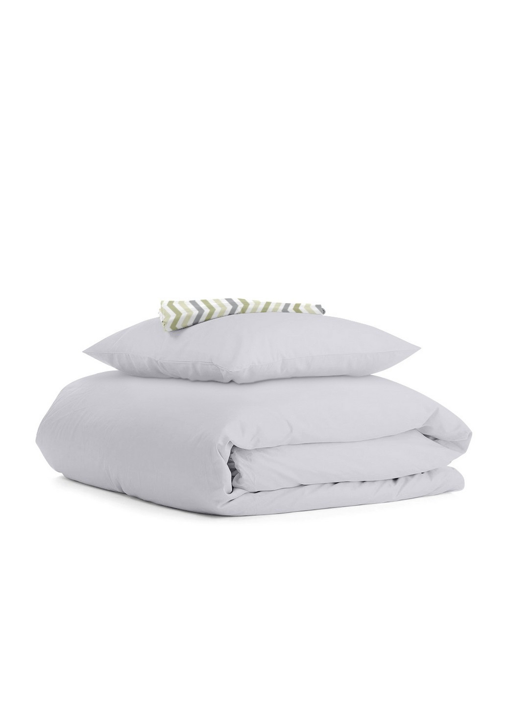 Підліткова постільна білизна RANFORS GREY ZIGZAG GREY BEIGE (підковдра 160х220 см, наволочка 50х70 см, простирадло 155х240 см) Cosas (251801275)