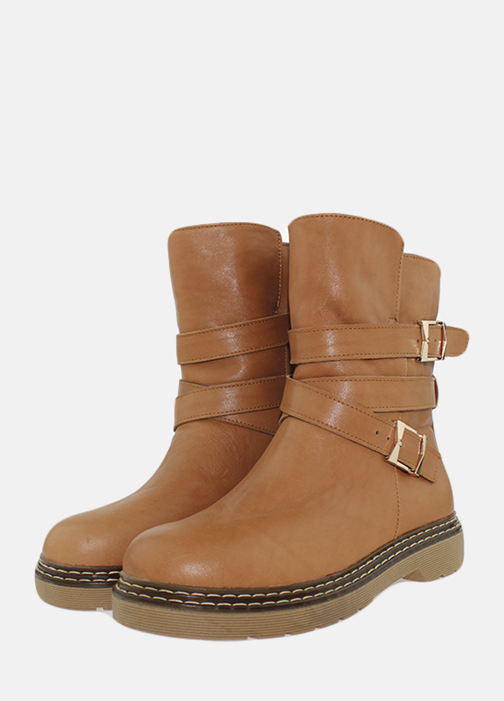 Осенние ботинки re1159 рыжий El passo