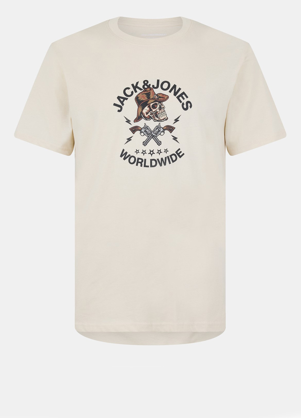 Айвори футболка Jack & Jones