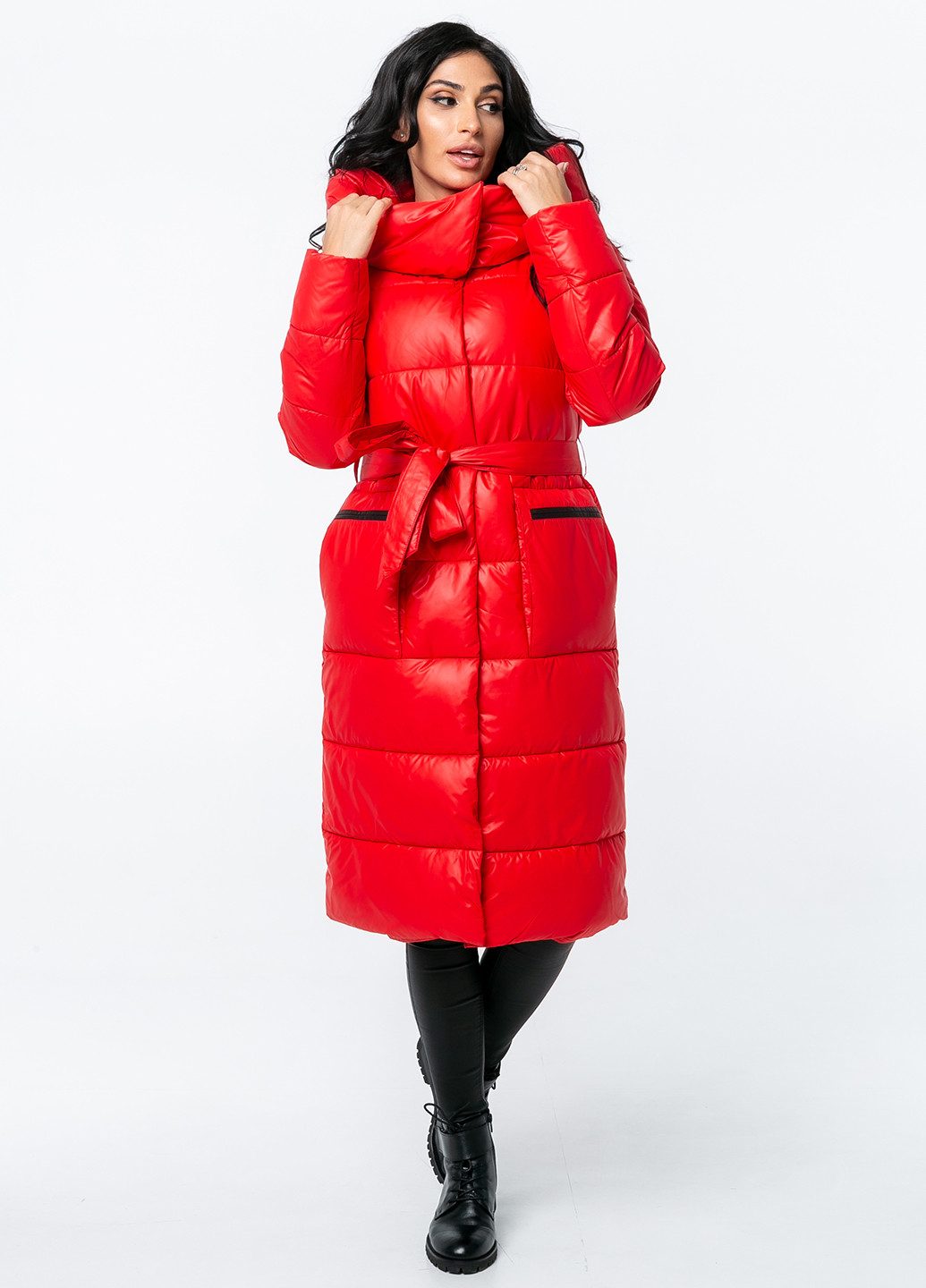Красная зимняя куртка Icon