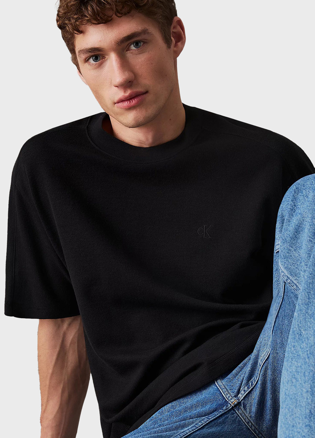 Черная футболка Calvin Klein Jeans