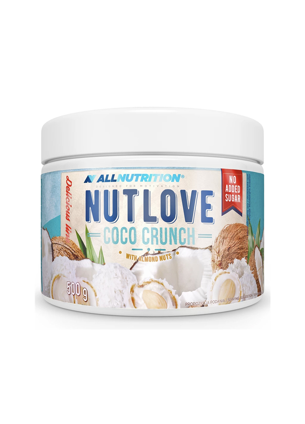 Арахисовая паста с протеином Nut Love - 500g Coco Crunch ] Allnutrition (240154137)
