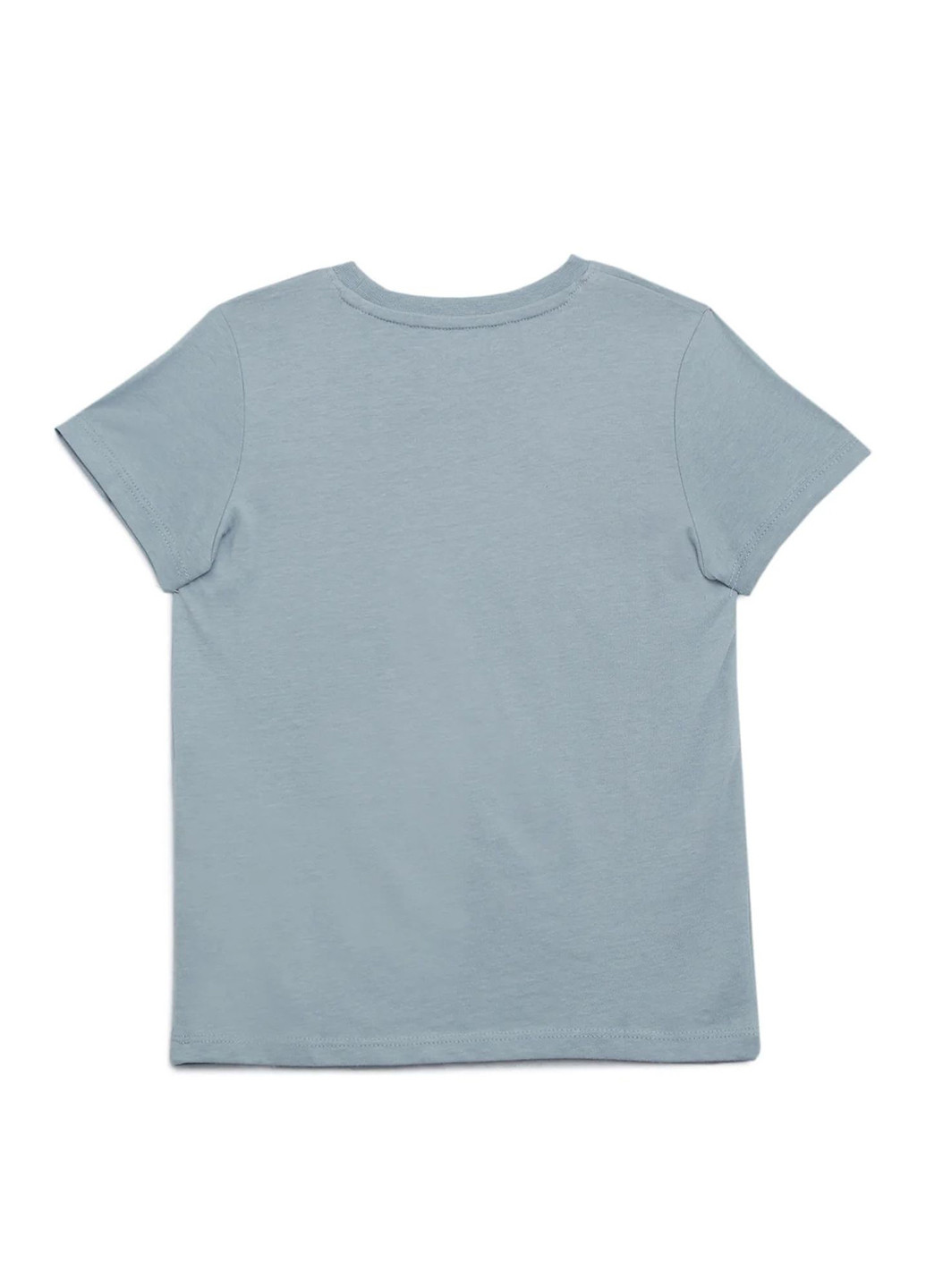 Блакитна літня футболка Guess