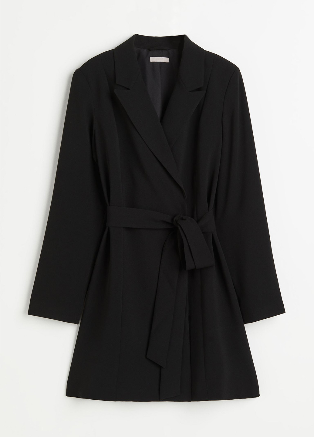 Чорна кежуал сукня сукня-жакет H&M однотонна