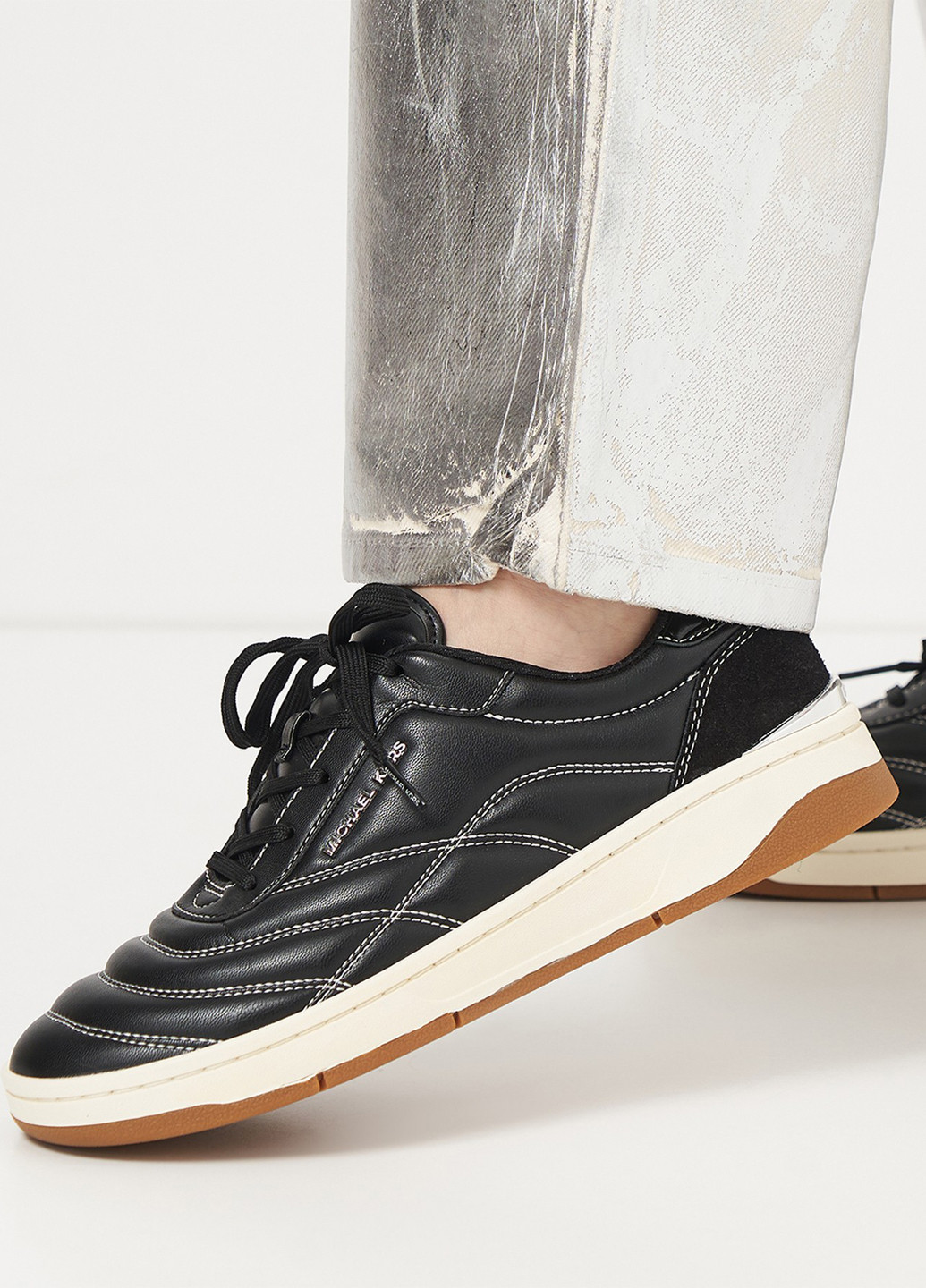 Кроссовки Michael Kors чёрные демисезоны (337172125)