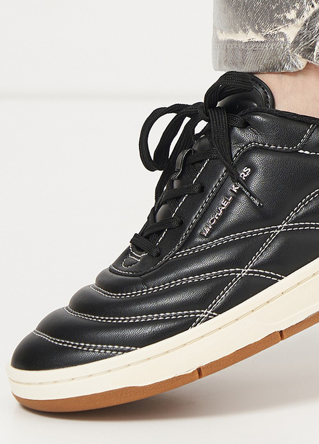 Кроссовки Michael Kors чёрные демисезоны (337172125)