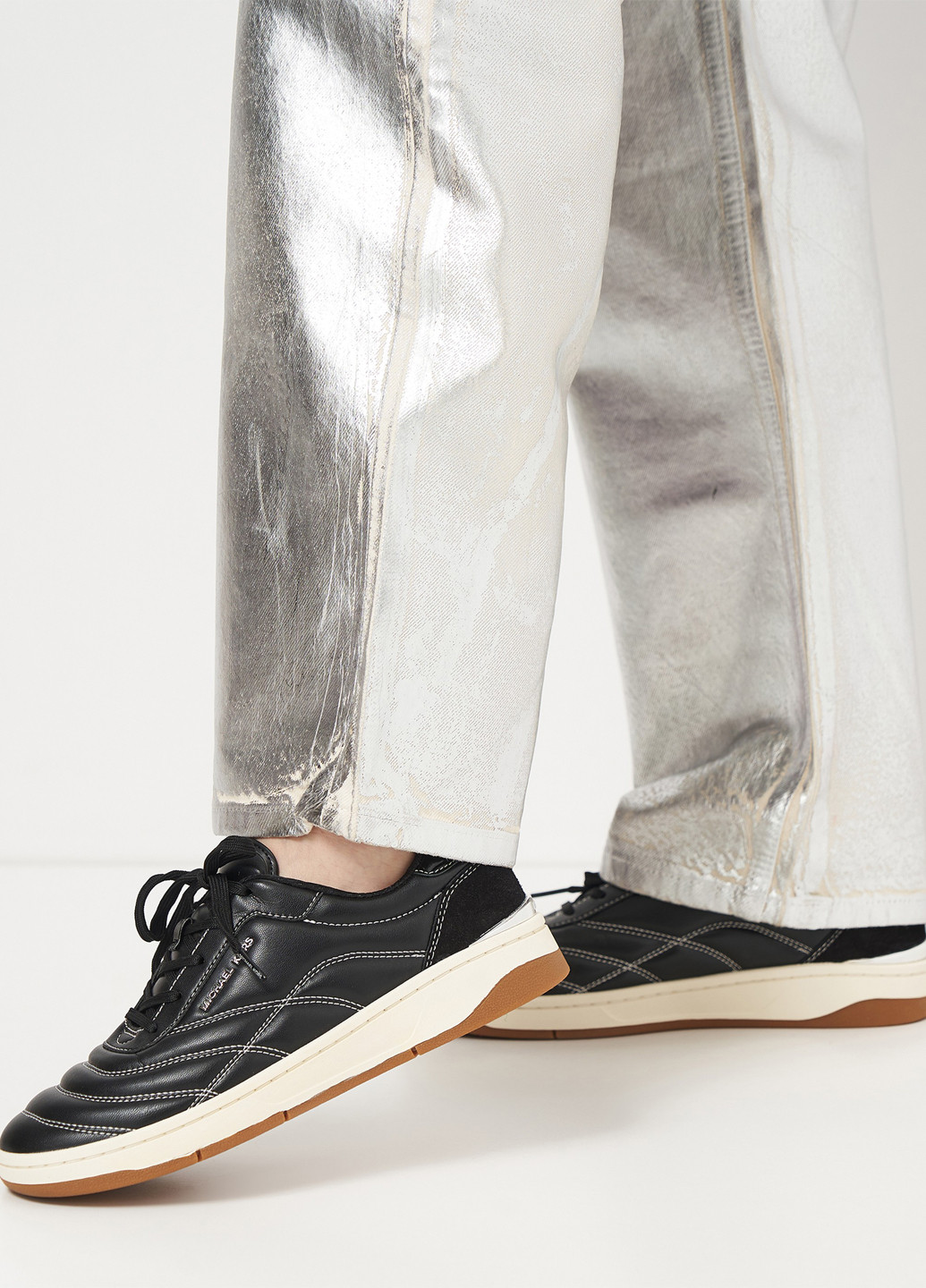 Кроссовки Michael Kors чёрные демисезоны (337172125)