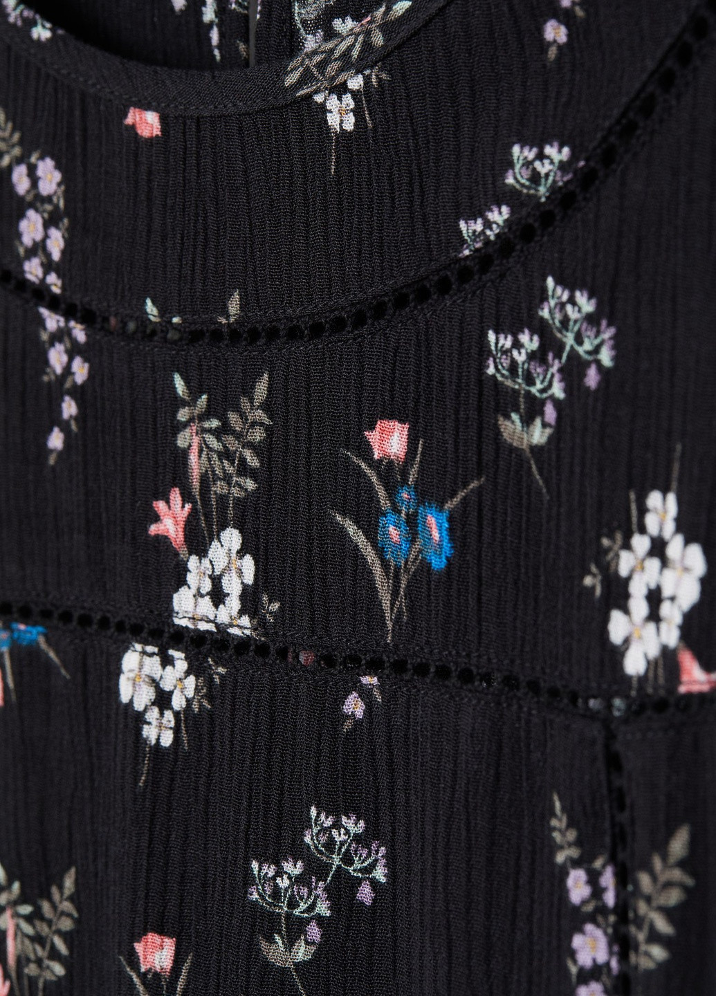 Чорна сукня H&M з квітковим принтом