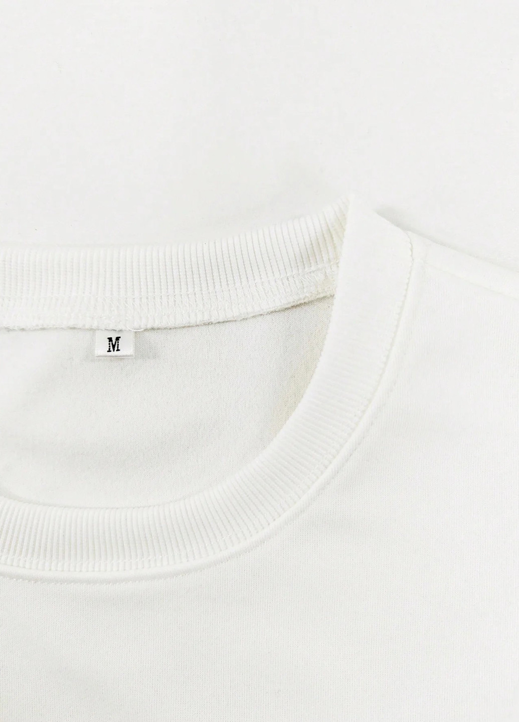 Белый свитшот SHEIN новогодний без декора (332612932)