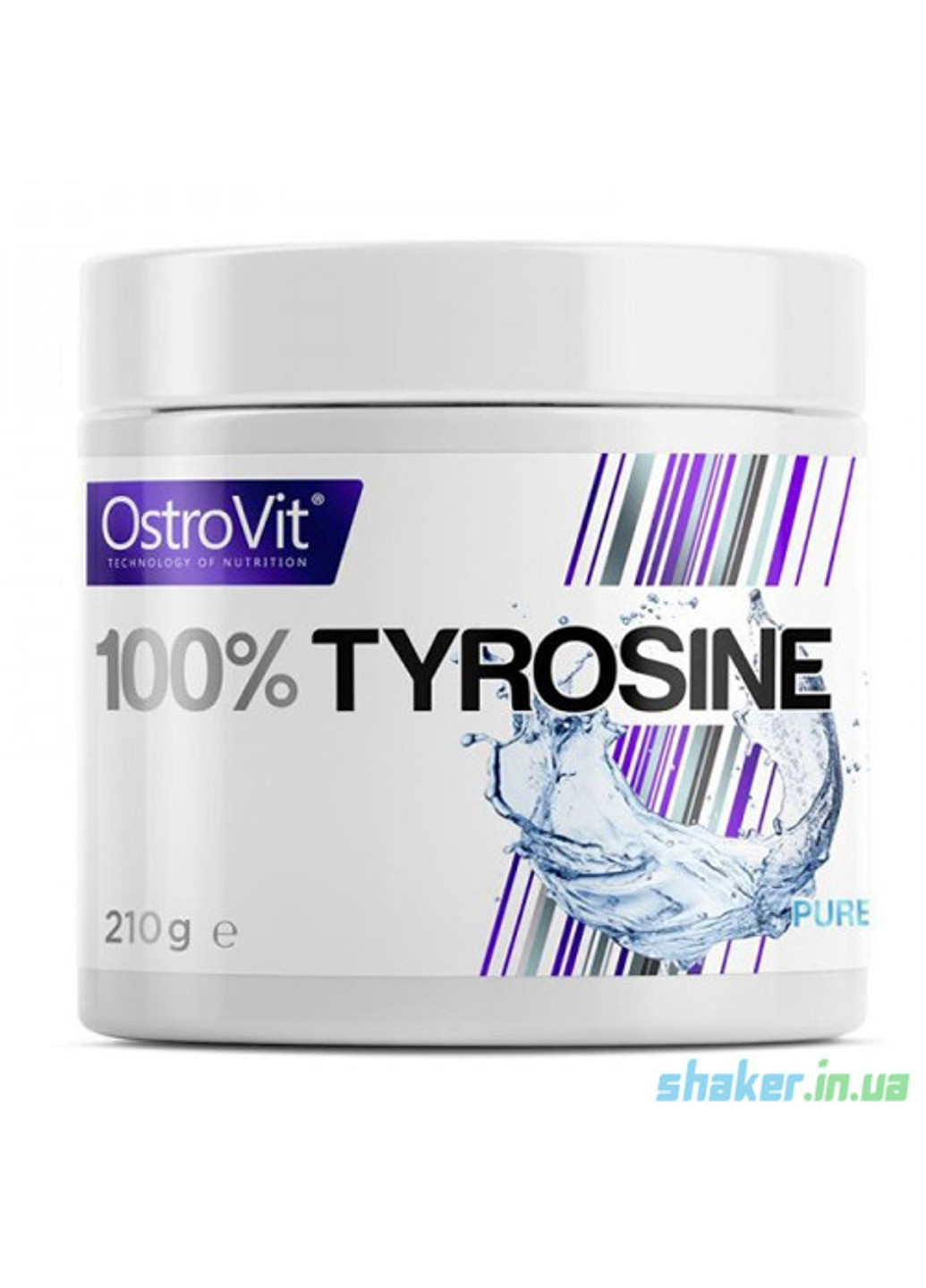 Л-Тирозин 100% Tyrosine (210 г) островит без добавок Ostrovit (255362789)