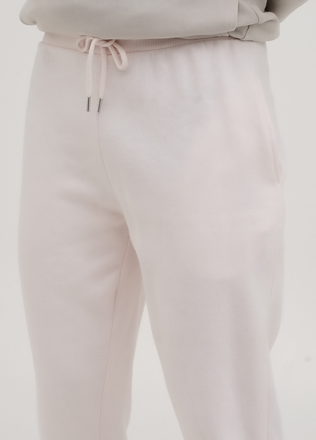 Светло-розовые спортивные, кэжуал демисезонные джоггеры брюки Boohoo