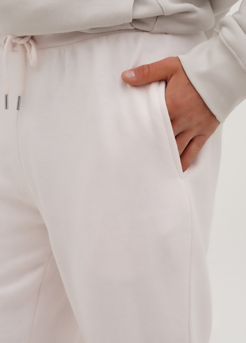 Светло-розовые спортивные, кэжуал демисезонные джоггеры брюки Boohoo