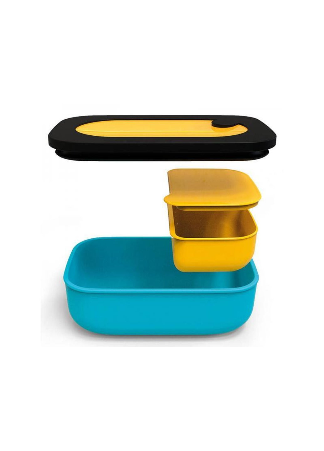 Ланч бокс харчовий On the Go 171100165 900 мл блакитний Guzzini (254861502)