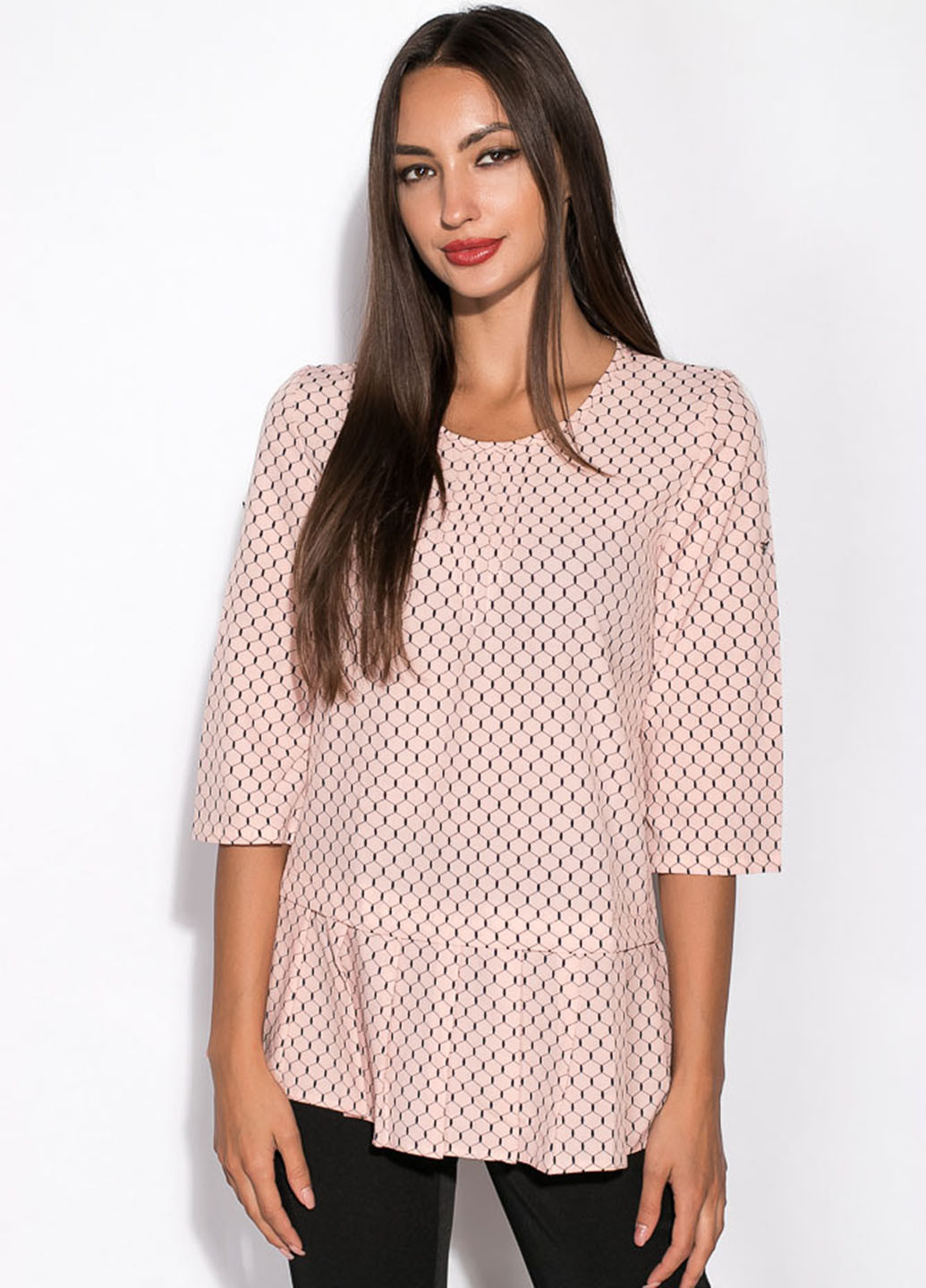 Персикова блуза Time of Style