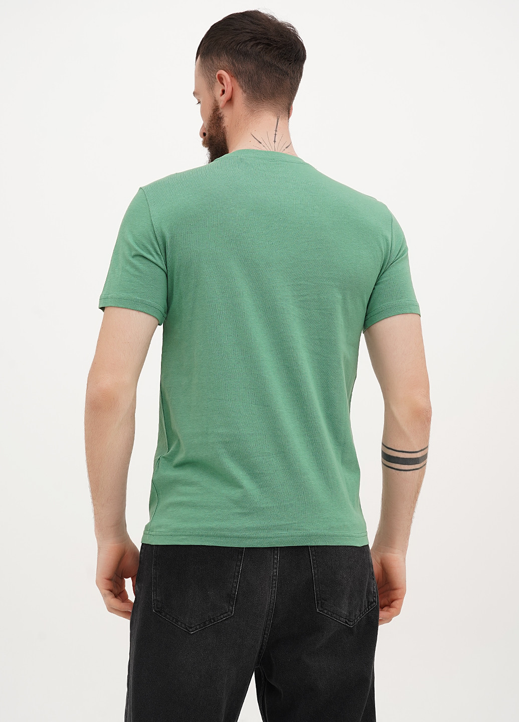 Зелена футболка Mustang