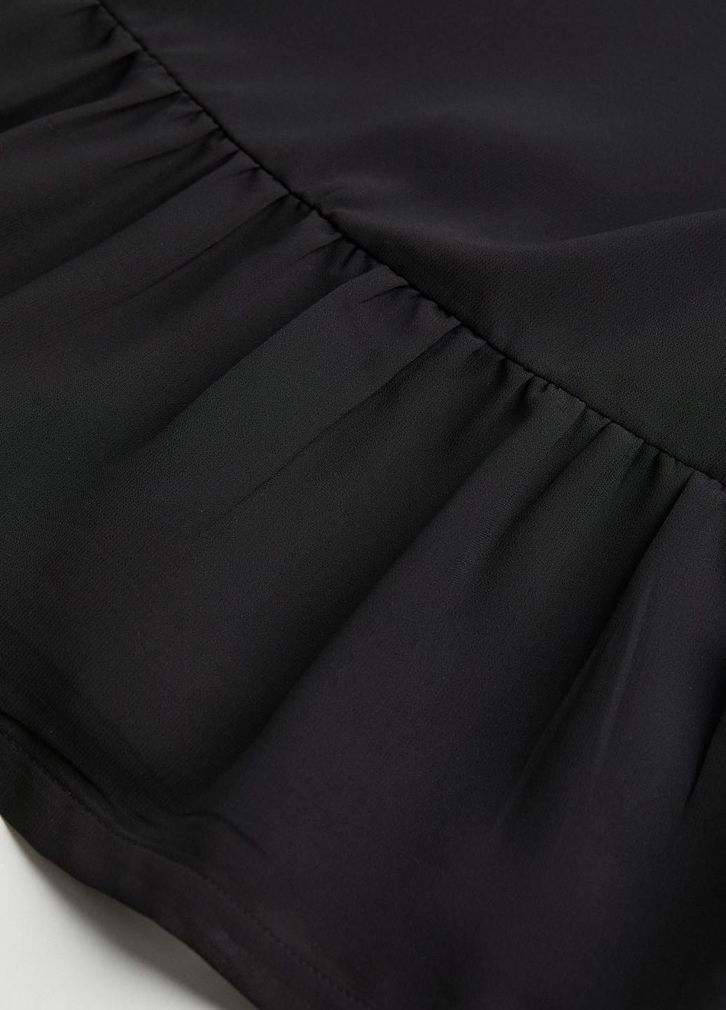 Чорна кежуал сукня H&M однотонна