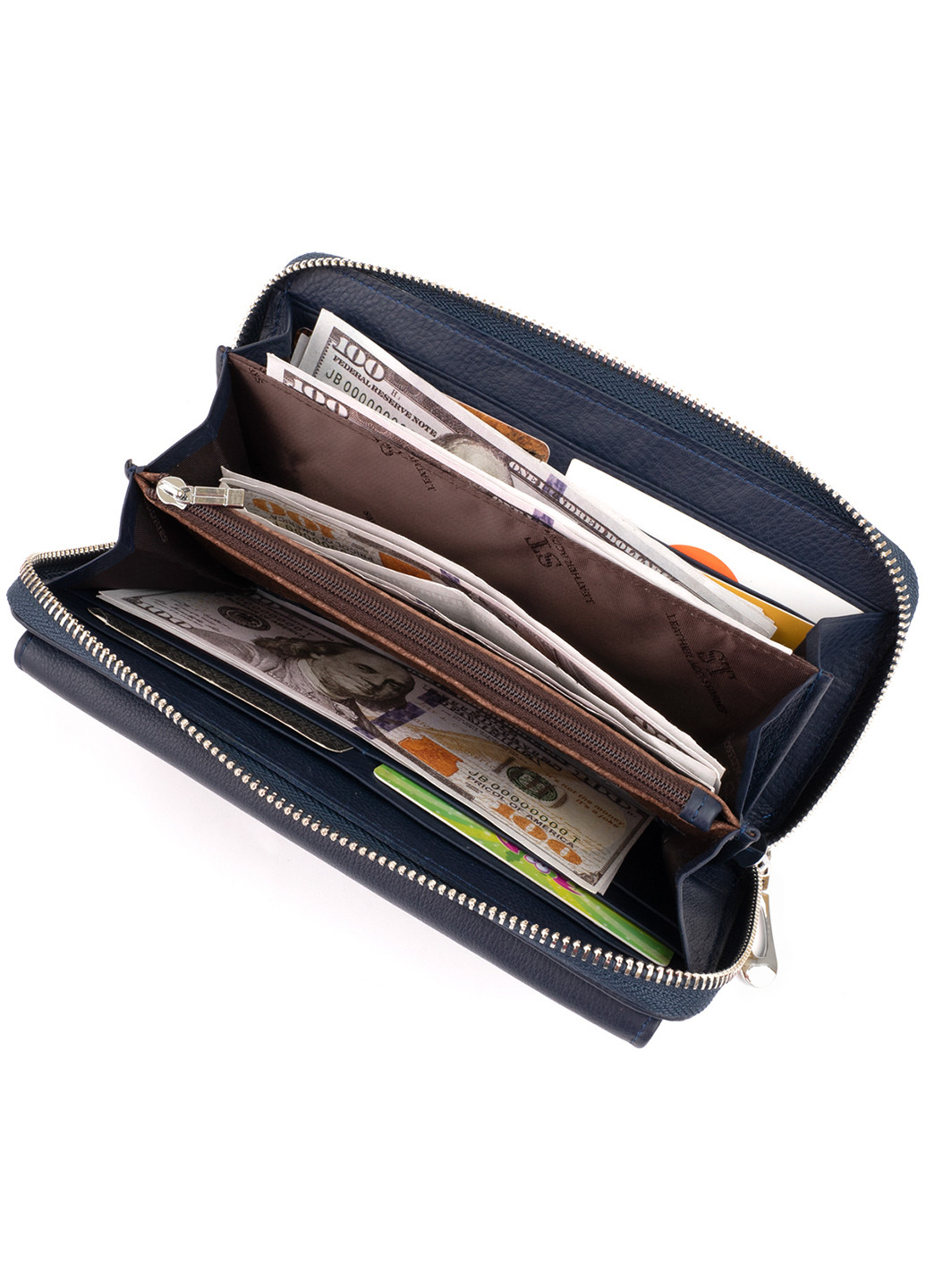 Жіночий шкіряний гаманець 20х10х2 см st leather (252134040)