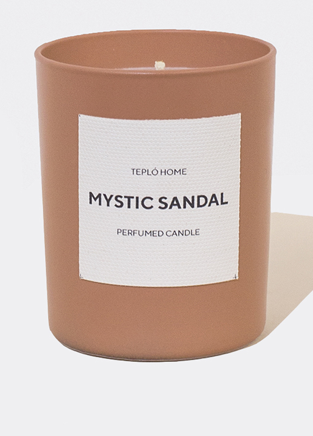 Парфюмированная свеча Mystic sandal, 200 г Teplo (147933224)