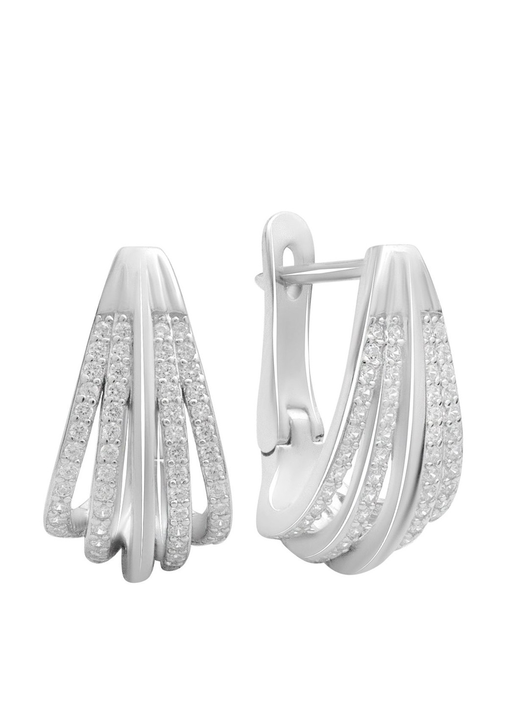 Серьги Silver Flame (350941314)