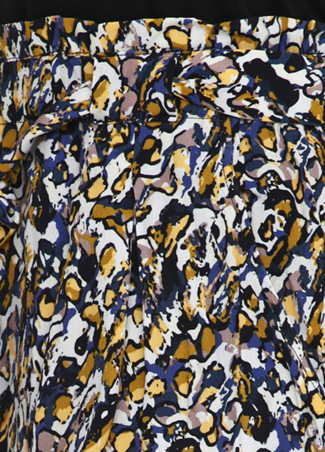 Темно-синяя кэжуал цветочной расцветки юбка Sinequanone а-силуэта (трапеция)