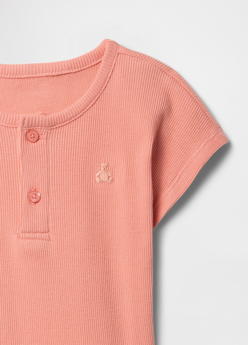 Персиковий літній комплект (футболка, шорти) Gap