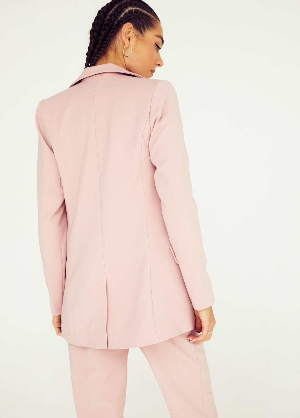 Однобортний піджак в ніжно-рожевому відтінку Gepur (254462492)