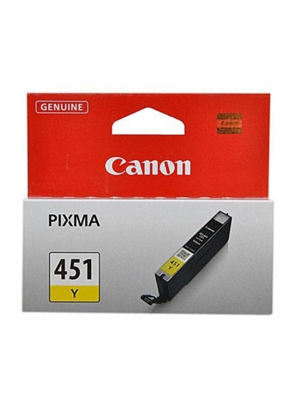 Картридж CLI-451 Yellow PIXMA MG5440 / MG6340 (6526B001) Canon cli-451 yellow pixma mg5440/ mg6340 (247616751)