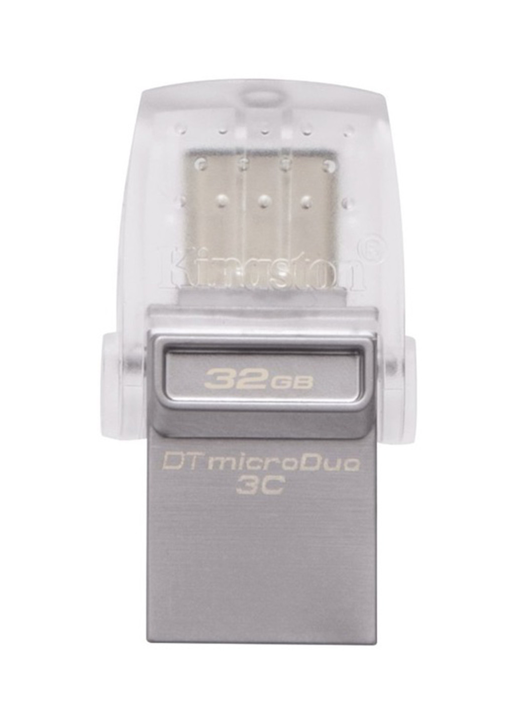 Флеш память USB DataTraveler microDuo 3C 32GB (DTDUO3C/32GB) Kingston флеш память usb kingston datatraveler microduo 3c 32gb (dtduo3c/32gb) (135165464)