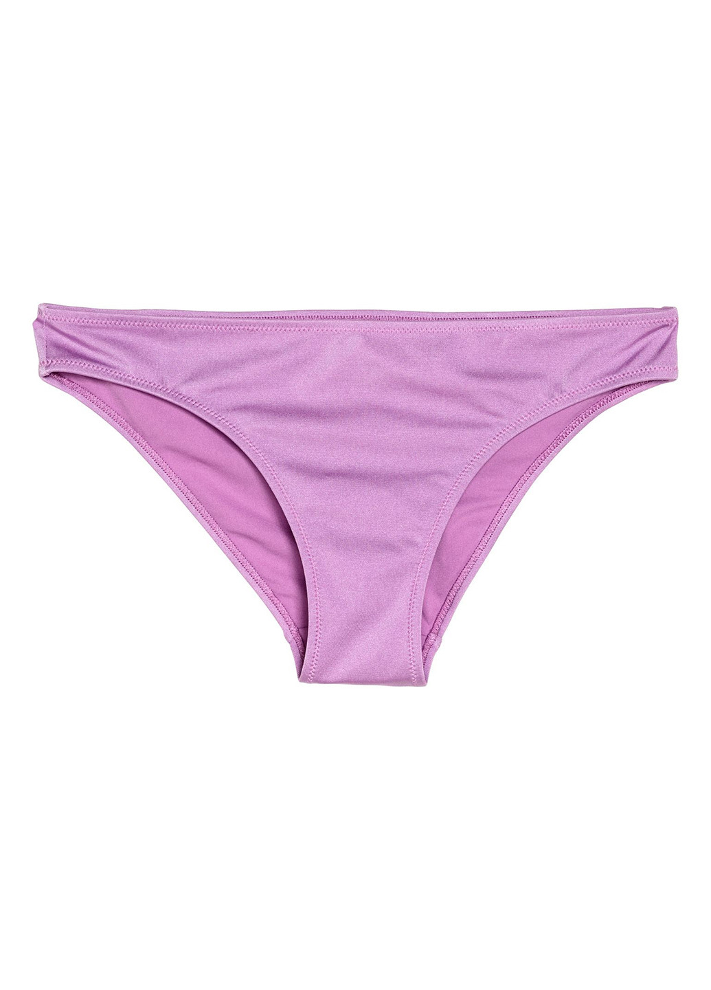 Сиреневые купальные трусики-плавки однотонные H&M