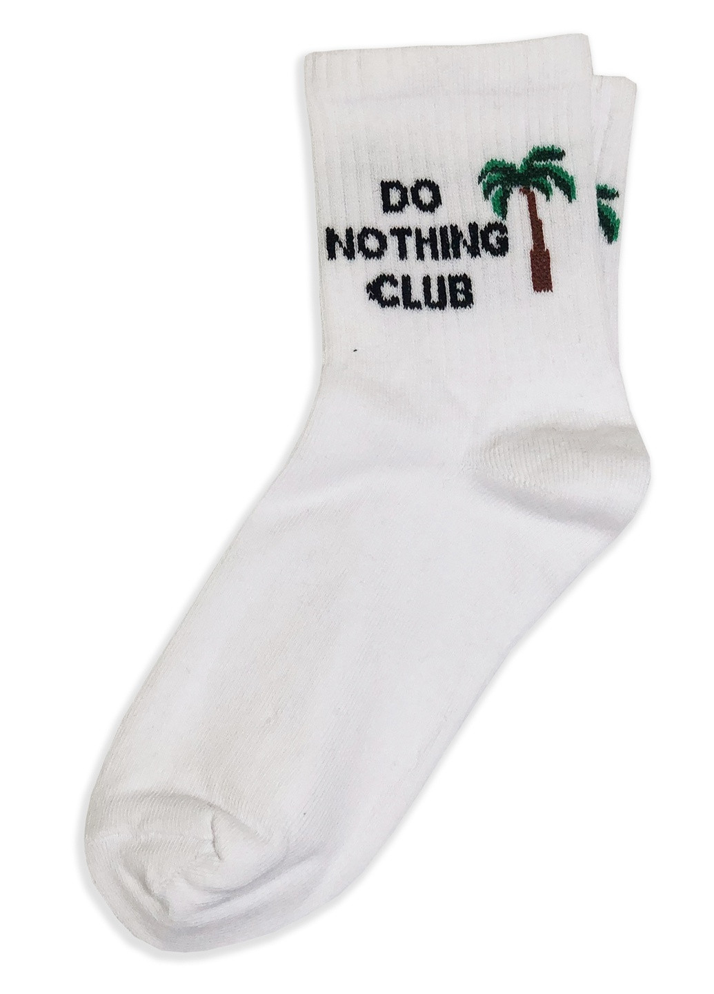 Білі шкарпетки neseli athletic do nothing club LOMM малюнки (211942686)