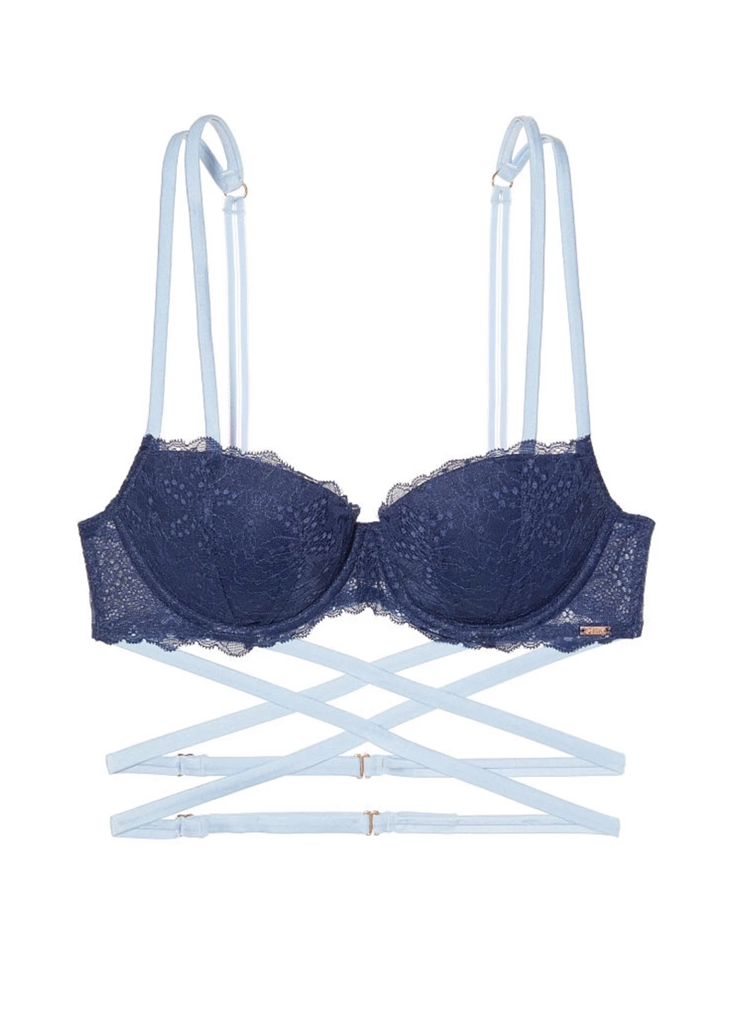 Синій бюстгальтер Victoria's Secret