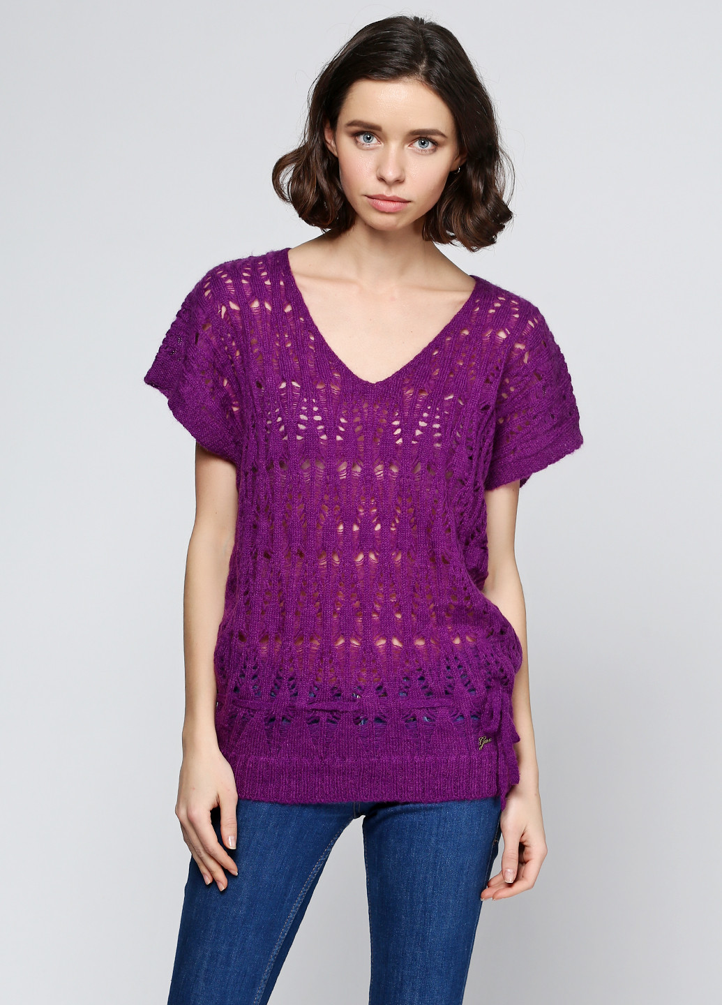 Фіолетовий демісезонний пуловер пуловер Gas