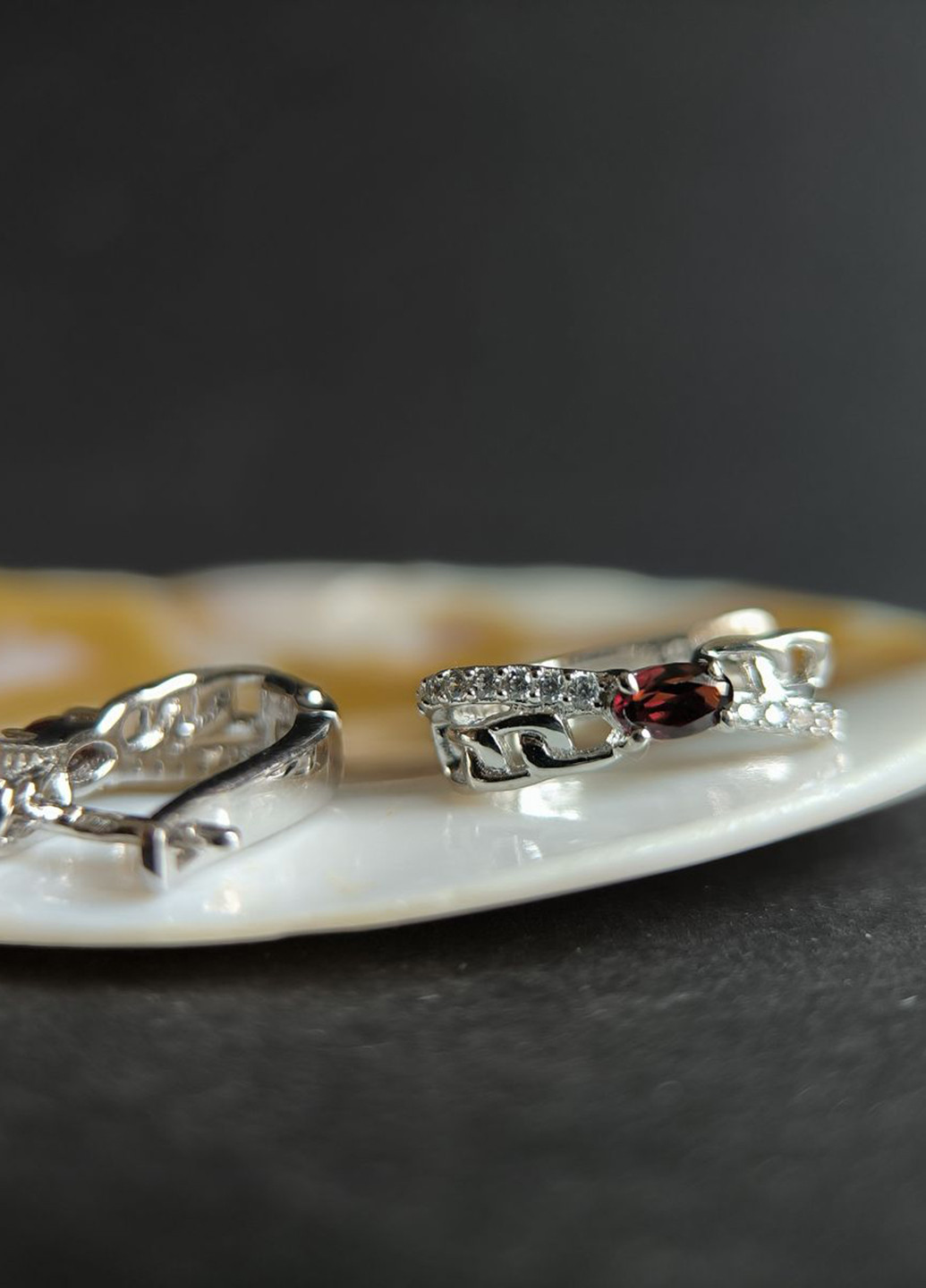 Сережки Silver Flame (354214674)