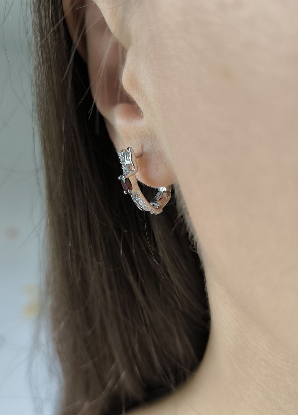 Сережки Silver Flame (354214674)