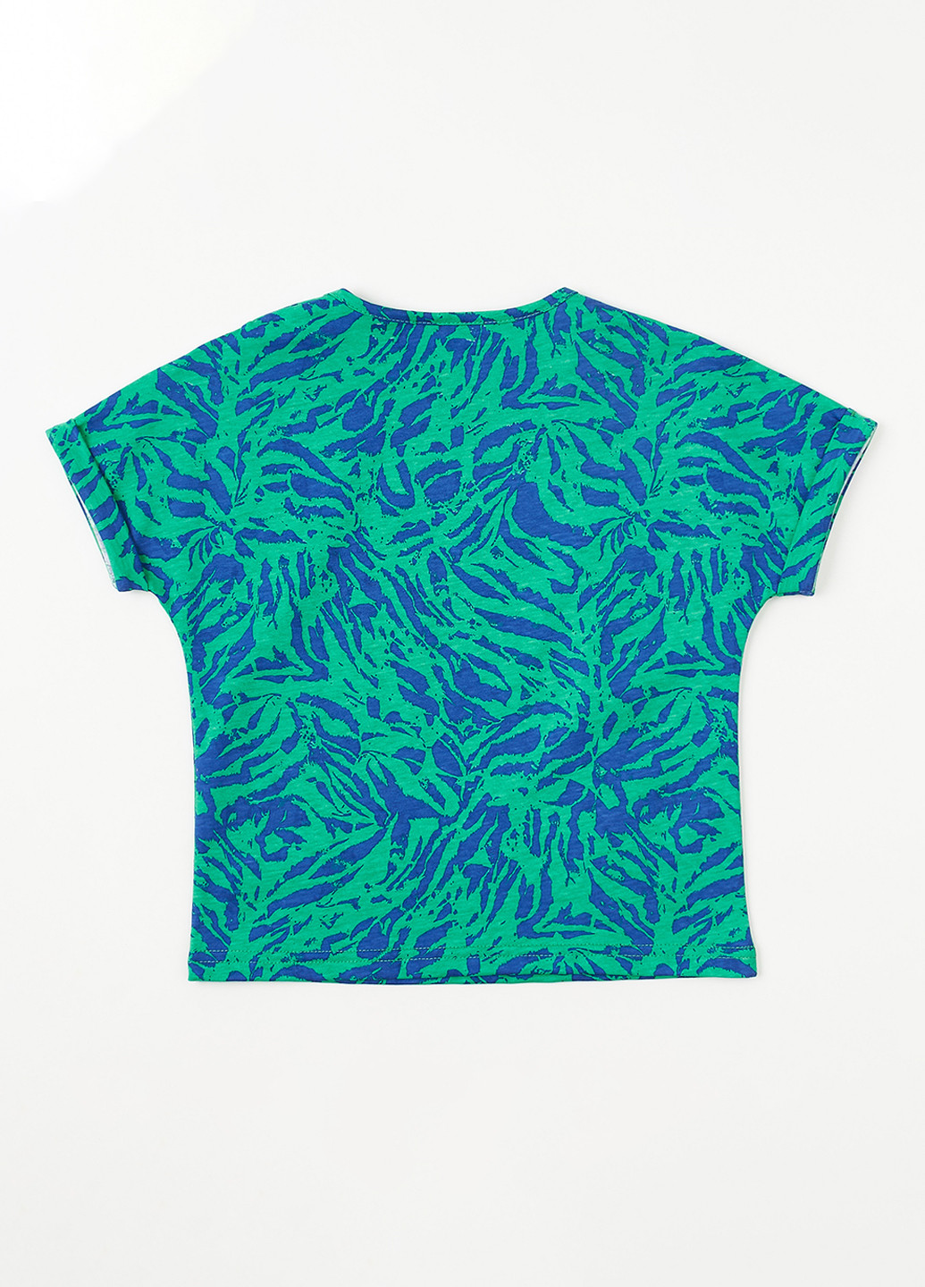 Бірюзова літня футболка KRAKO