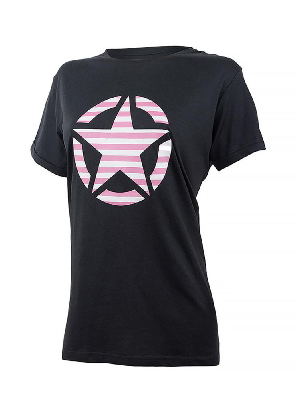 Футболка O102613-B000 Jeep T-SHIRT OVERSIZE STAR Striped Print Turn - (321974832)