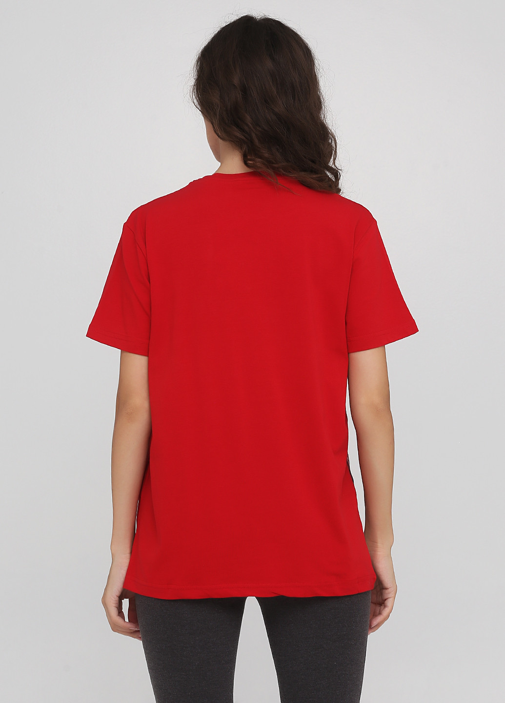 Красная летняя футболка Comeor