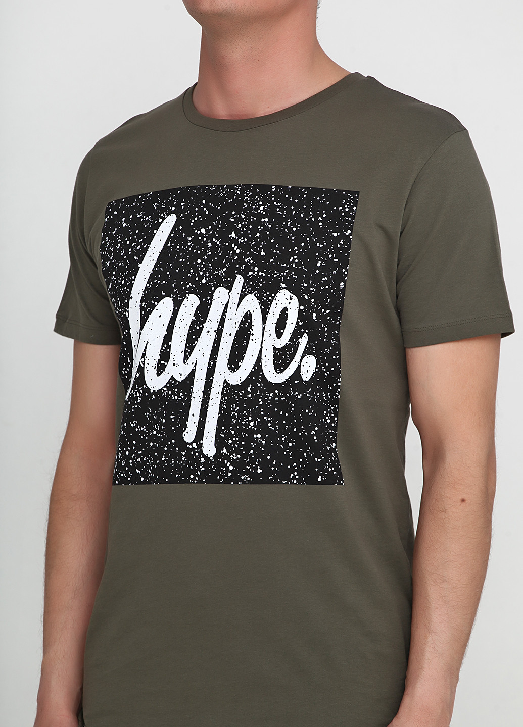 Хаки (оливковая) футболка Just Hype