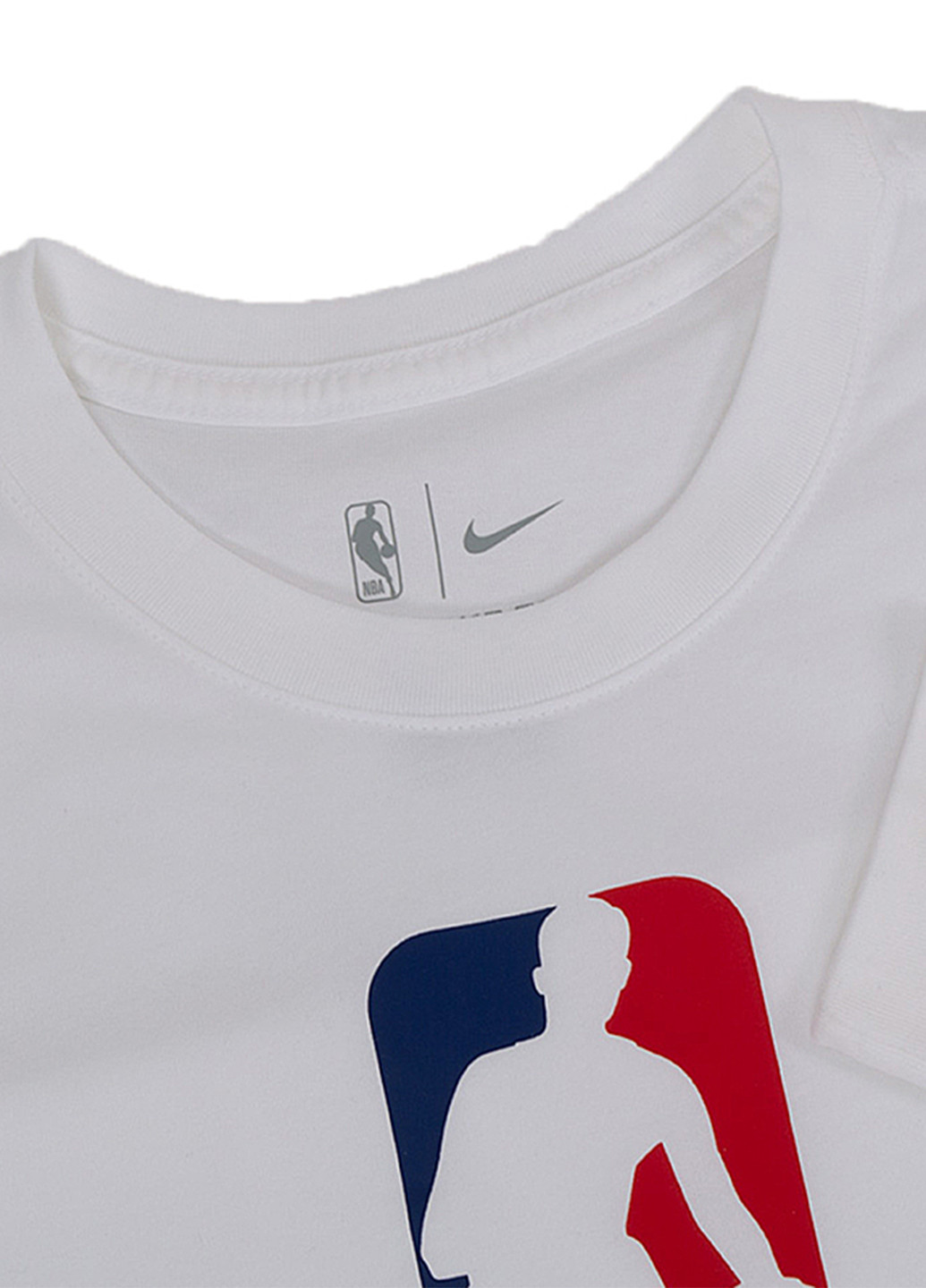 Лонгслів Nike Nike NBA M NK DRY TEE N31 LS логотип білий спортивні бавовна, трикотаж