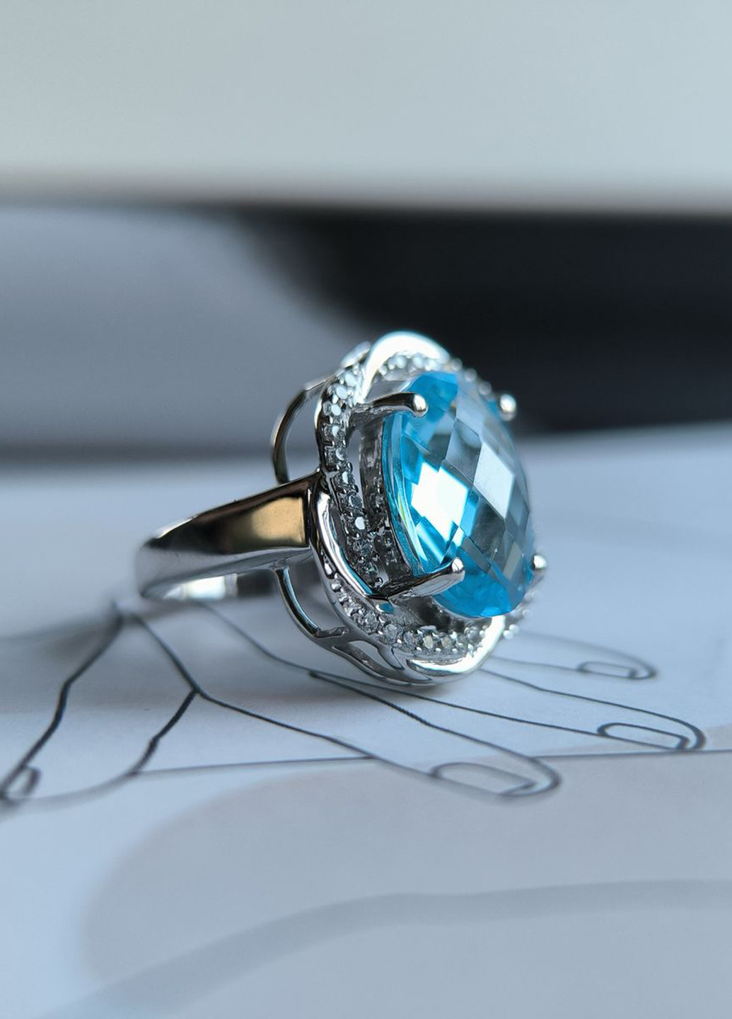 Каблучка Silver Flame (353782408)