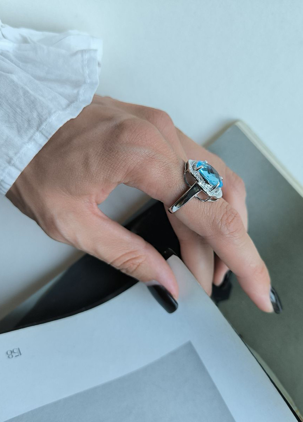 Каблучка Silver Flame (353782408)